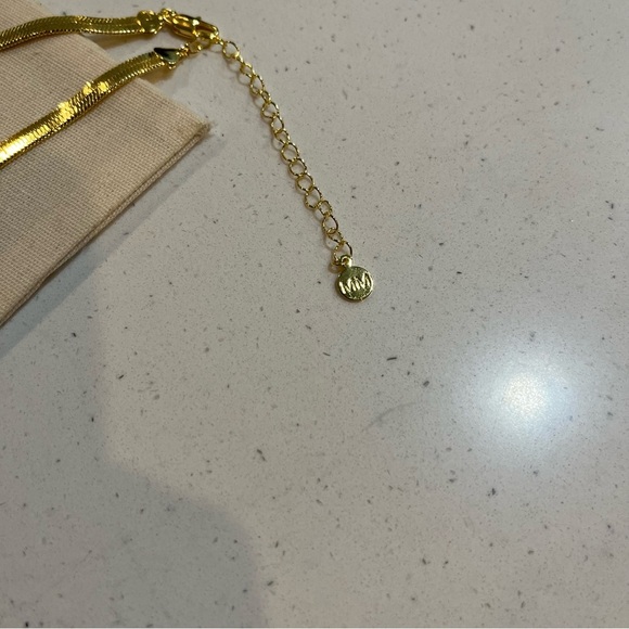 NWT Mayamar Gold Necklace with Elegant Chain Design - Picture 3 of 6